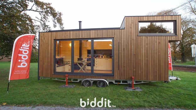 Featured image for “Grande première sur Biddit : une tiny house en vente. Et pour la bonne cause !”