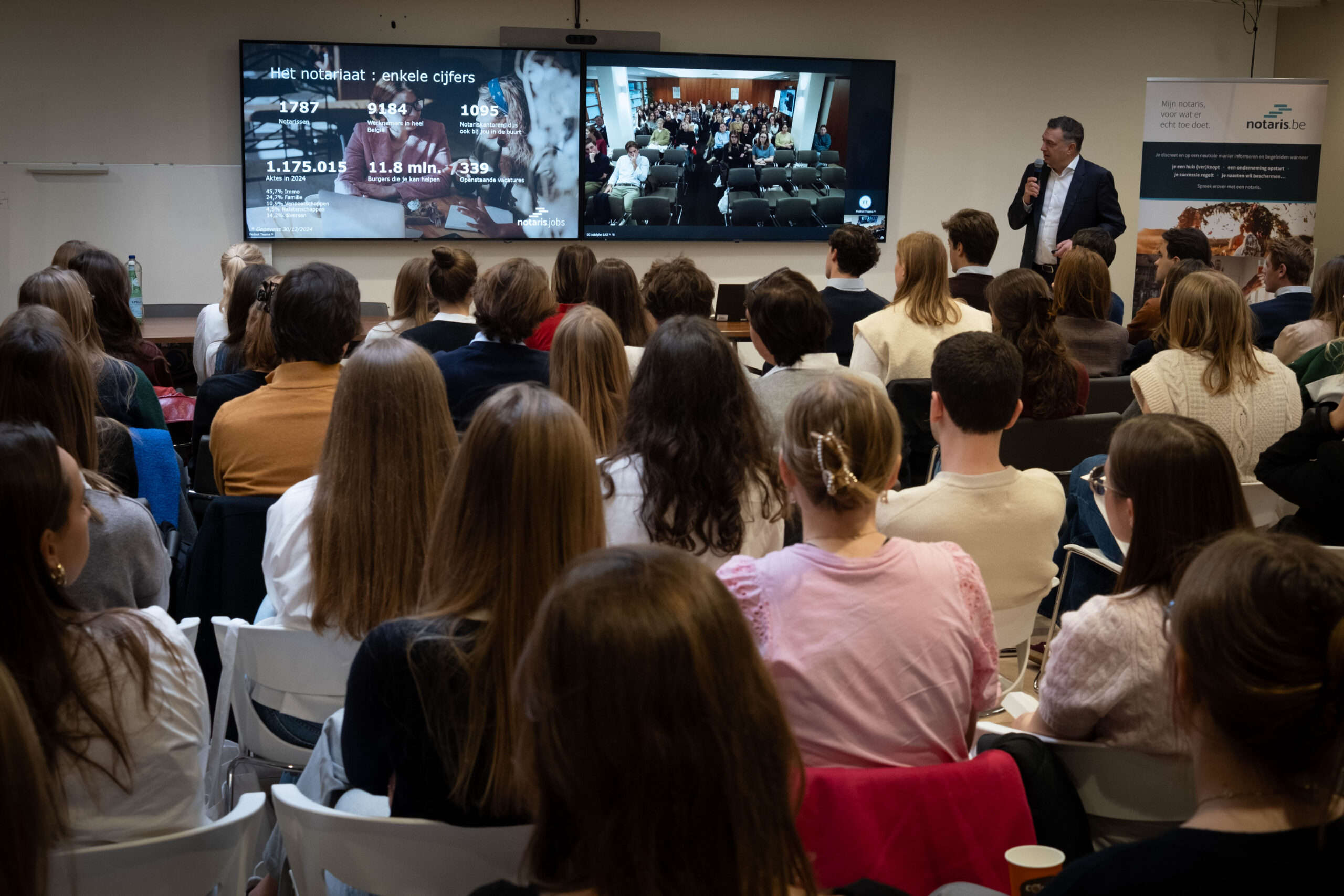 Featured image for “170 studenten Notariaat op bezoek in de Bergstraat!”
